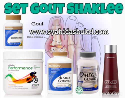 set gout shaklee
