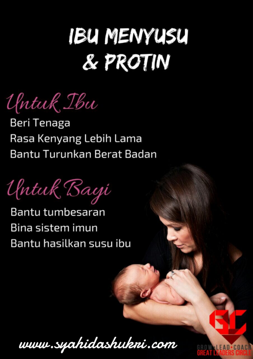 Kepentingan protein untuk ibu menyusu