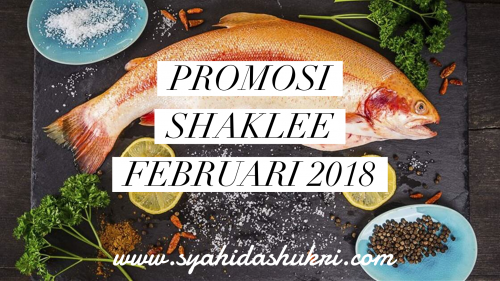 Promosi Shaklee Februari 2018