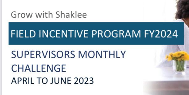 Program insentif Shaklee Malaysia FY2024